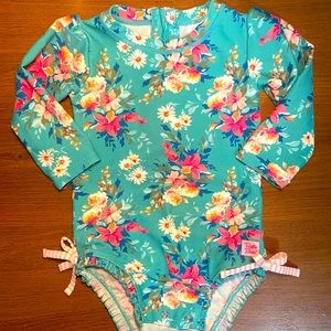 EUC Ruffle Butts Rash Guard Suit
